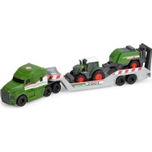 Esranın Dünyası Dickie, 203735006, Fendt Çekici ve Traktörlü Araç Seti, 2'li Paket, Serbest Tekerlekli, Hareketli ve Açılabilir Parçalar, 9 Cm, 32 cm