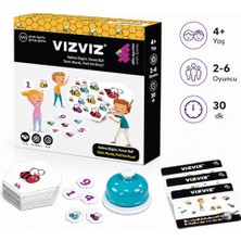 Esranın Dünyası Vız Vız Dikkat ve Zeka Oyunu 4+ Yaş 8 Oyuncu