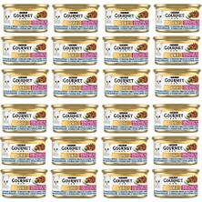 Esranın Dünyası Gold Çifte Lezzet Okyanus Balığı & Sebzeli Yaş Kedi Sı (24 x 85 Gr)