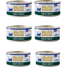 Esranın Dünyası Nutri Feline Tahılsız Tavuk Etli ve Ördekli Pate Kedi Konservesi 70 gr x 6 Adet - Doğal Ezme Yaş