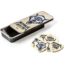 Esranın Dünyası Hetfield'ın Beyaz Dişi Özel 1.0mm Akış Gitar Seçim Kalay (PH122T100)