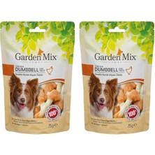 Esranın Dünyası Garden Mix Tavuklu Kemik Köpek Ödülü 75 gr (2 Paketi)