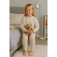 Bebek Pijama Takımı Krem