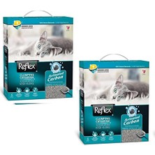 Esranın Dünyası Aktif Karbonlu Süper Hızlı Topaklanan Kedi Kumu 6lt Turkuaz (2 Adet)