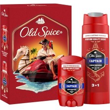Esranın Dünyası Old Spice Modern Captain Hediye Seti: Deodorant Stick 50 ml + Duşjeli 250 Ml​