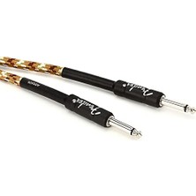 Esranın Dünyası ® »professıonal Serıes Instrument Cable - Desert Camo« Enstrüman Kablosu - Düz Jak - 5,5 Metre