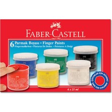 Esranın Dünyası Faber-Castell Parmak Boyası 6 Renk (160402)