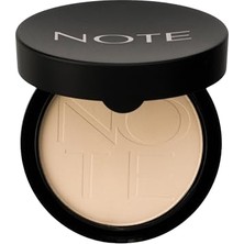 Esranın Dünyası Note Cosmetics Luminous Silk Compact Powder 01 Beige Mat Bitişli Toz Yüz Pudrası Beige