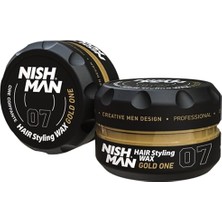 Esranın Dünyası Saç Şekillendirici Wax 07 Gold One, 150 ml | Tüm Saç Tipleri | Ekstra Güçlü, Islak ve Parlak Görünüm