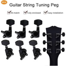 Esranın Dünyası Fluid MHA10B Akustik Gitar Burgusu 3+3 Set + Vida Somun Pul