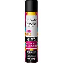 Esranın Dünyası Urban Care Style Guide Max Hold Sabitleyici Maksimum Tutuşlu Saç Spreyi 250 Ml- Vegan