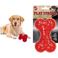 Esranın Dünyası Etik Ürünlere Göre  Play Strong Bones Chew Oyuncakları ve Köpekler Için Top Oyuncakları - Agresif Çiğneme ve Yavru Köpekler Için Harika - Top - Küçük
