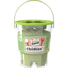 Esranın Dünyası Doğal Oyun Kumu 500 gr - Yeşil