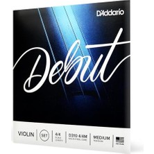 Esranın Dünyası Daddario D310 4/4m Keman Tel Set, 4/4 , Medium Tension