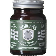 Esranın Dünyası Morgan's Low Shine Matt Pomade -Sert Tutuş, Mat Saç Şekillendirici Pomad (Green Label) 100 gr