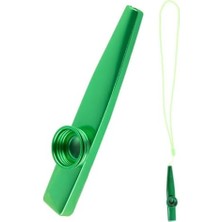 Esranın Dünyası MK-02G Metal Kazoo Ip Askılı Alüminyum Alaşım Yeşil