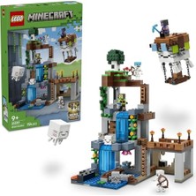 Esranın Dünyası LEGO Minecraft Hortlak Istasyonu 21597 | 9 Yaş ve Üzeri Çocuklar Için 2 Iskelet ve Havacı Dahil 8 Figür Içeren Oyuncak Yapım Seti, Hediye Fikri (754 Parça)