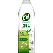Esranın Dünyası Cif Jel Yüzey Temizleyici Cleanboost Tüm Yüzeyler Için Leke Çıkarıcı Çamaşır Sulu Bahar Ferahlığı 750 ml
