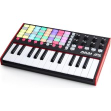 Esranın Dünyası Akai Professional Apc Key 25 Mk2 25 Tuşlu USB Mıdı Klavye Kontrolör | Duyarlı Mini Tuşlar, 40 Rgb Ped, 8 Kadran, Ableton Live Için 1:1 Haritalama