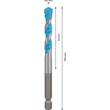 Esranın Dünyası 8 x 50 x 100 mm Multiconstruction Delme Ucu, Yüksek Kalite