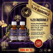 Mor Enginar Şurubu 2 x 125 ml | Bitkisel Karışım Karahindibalı Takviye Edici Lokman Hekim Hayat