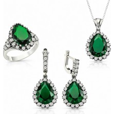 DMR Elegance Gümüş Hürrem Sultan Bayan Set