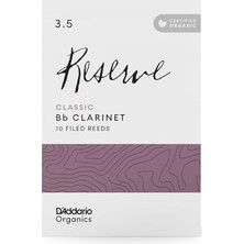 Esranın Dünyası Organik Klasik Bb Klarnet Yaprakları - Klarnet Için Boru Yaprakları - Ilk ve Tek Organik Kamış Borusu - 3,5 Kalınlık, 10 Paket