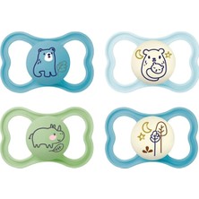 Mam Air Day & Night Pacifier Mavi4'lü Emzik 6-16 Ay