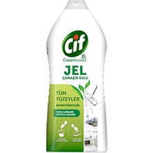 Esranın Dünyası Cif Jel Yüzey Temizleyici Cleanboost Tüm Yüzeyler Için Leke Çıkarıcı Çamaşır Sulu Bahar Ferahlığı 1500 ml