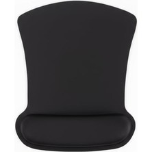 Esranın Dünyası Flexpad Bilek Destekli Konfor Kaymaz Ergonomik Mouse Pad Siyah Siyah
