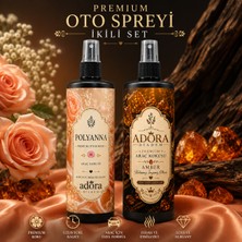 Adora Diadem Oto Kokusu Amber ve Oto Kokusu Polyanna 200 ml Ikili Set