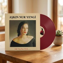 1001 Aşkın Nur Yengi Sevgiliye Renkli Plak Bordo Lp - My Yonca
