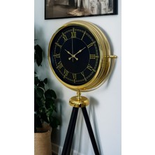Egecen Ihtişam Gold Tripod Ayaklı Saat