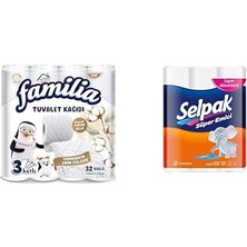 1001 Plus 3 Katlı 32'li X1 + Selpak 12'li X1