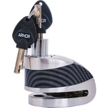 1001 610 Mva Plus Rendkli Alarmlı Disk Kilidi 10 mm