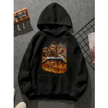Comvicho METALLICA19 Baskılı Unisex Sweatshirt