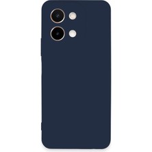 Egecen Mey Ithalat®  Vivo Y28 Kılıf First Silikon - Lacivert