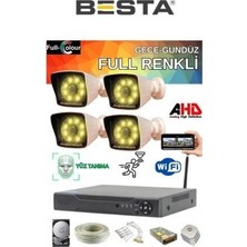 Egecen 4 Kameralı Güvenlik Seti 1 Tb Hdd- 5mp Sony Lensli Full Hd Gece Renkli Görüşlü Güvenlik Kamerası Sistemi - Cepten Izle