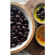 By Zeytunix Garden Zeytinyağlı Özel Seçme Doğal Siyah Zeytin 400 gr (İri Boy)