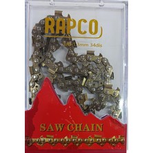 Rapco 3.8 34 Diş Elmas Zincir 1.3 mm
