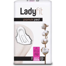 Ozka Concept Ladyfit Pamuk 20'li Uzun Vegan Ped