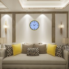 Egecen Yellow Line 36 cm Duvar Saati