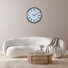 Egecen Vintage Roma 52 x 52 cm Duvar Saati