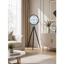 Egecen Krom Sade & Şık Tripod Ayaklı Saat