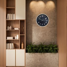 Egecen Krem 36 cm Elegant Atatürk Duvar Saati