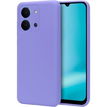 Egecen Mey Ithalat®   Redmi 15C 4g First Silikon - Lila