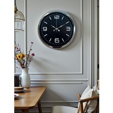 Egecen Elegance 40 cm Metal Büyük Rakamlı Modern Tasarım