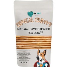 Esranın Dünyası Naturel Burgu Çubuk Köpek Ödül ve Çiğnemi Kemiği- 40 Adet Maxi Paket