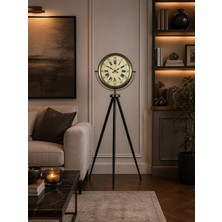Egecen Antik Görünümlü Eskitme Tripod Ayaklı Saat