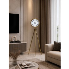 Egecen Royal Gold Tripod Ayaklı Dekoratif Saat